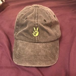 Accessories - Emoji Peace Sign Baseball Hat Accessories - Emoji Peace Sign Baseball Hat